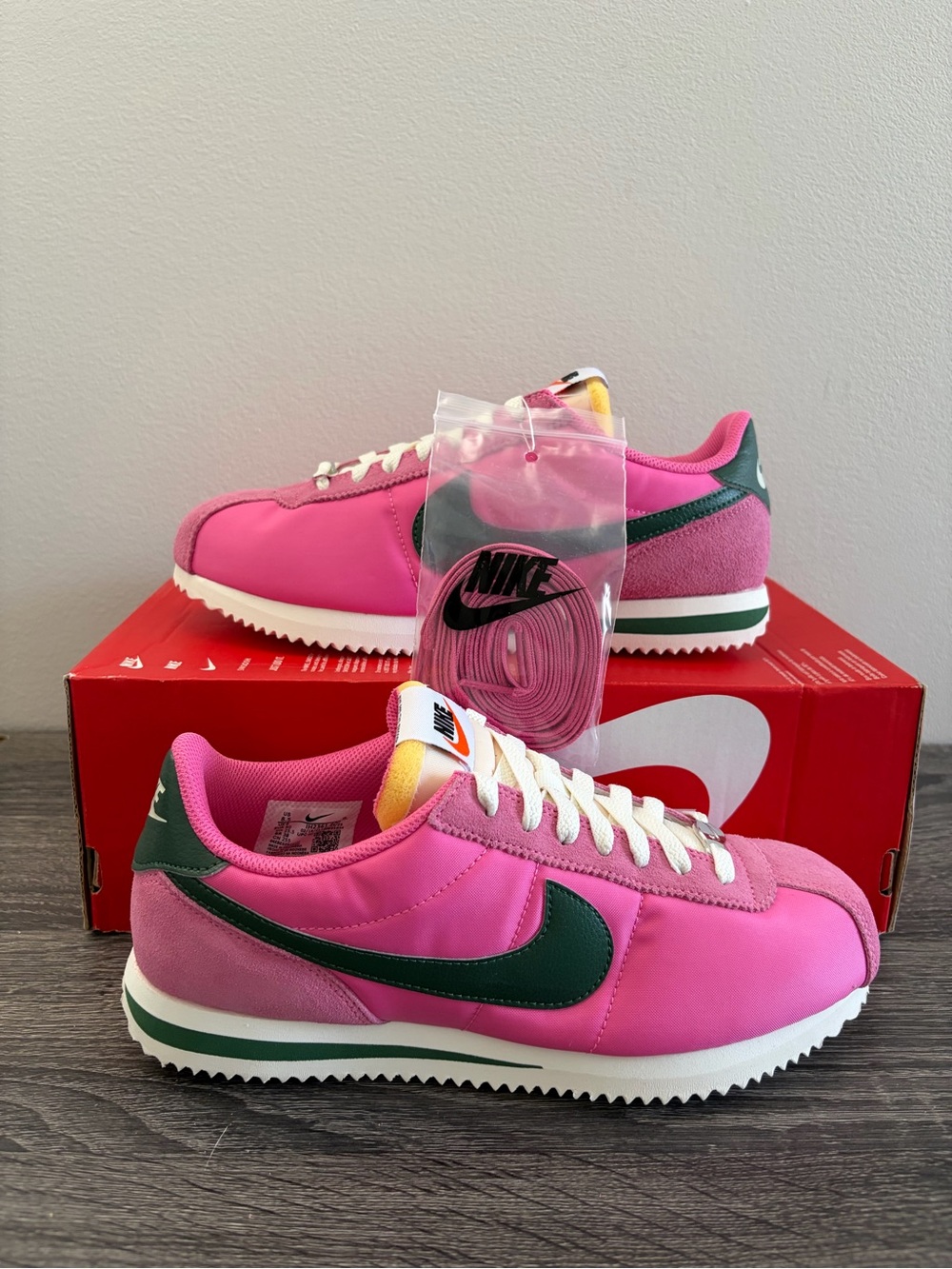 Women's Size 8.5 Nike Cortez Pink Shoes
